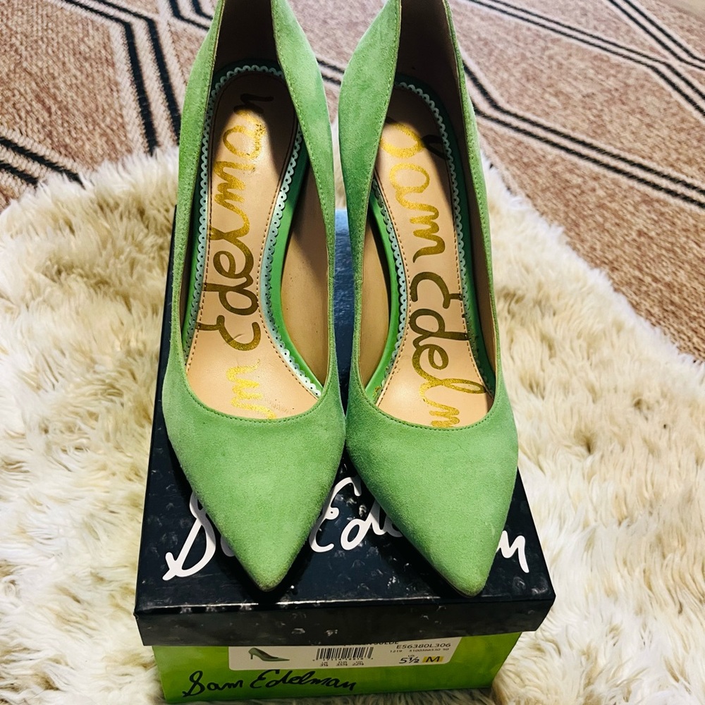 Sam Edelman Lime Green Heels